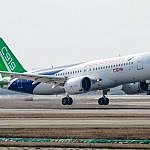 COMAC C919 on Takeoff