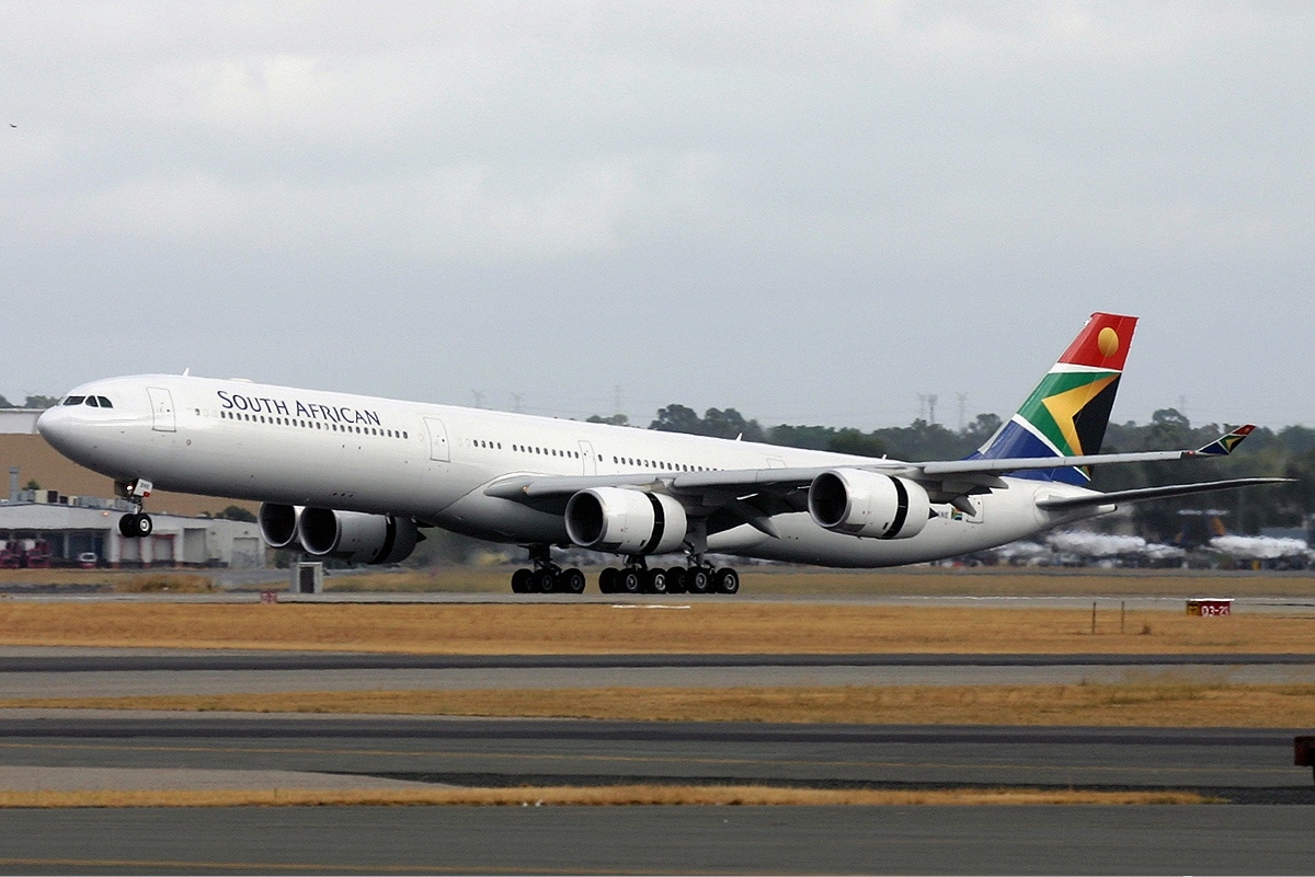 South African Airways Airbus A340 600 PER Monty 1 - Travel Radar - Aviation News
