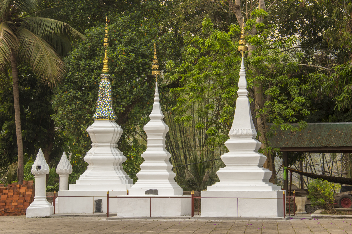 Wat Aham Qutama Thang temple in Luang Prabang, Laos