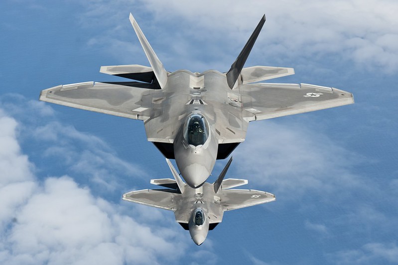 F-22 Raptor's at Hickam AFB