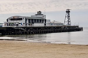Bournemouth Pier in Bournemouth, Dorset