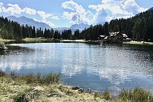 Lago Nambino in Madonna di Campiglio, Italy