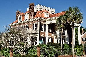 Mansion on The Battery in Charleston, South Carolina
