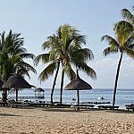 On the Beach in Mauritius
