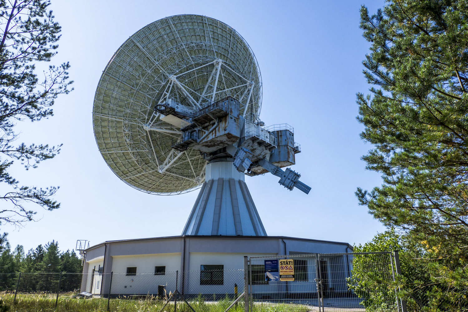 RT-32 at Ventspils International Radio Astronomy Centre in Latvia