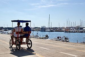 Umag on the Istrian coast of Croatia