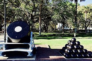 White Point Gardens in Charleston, South Carolina 