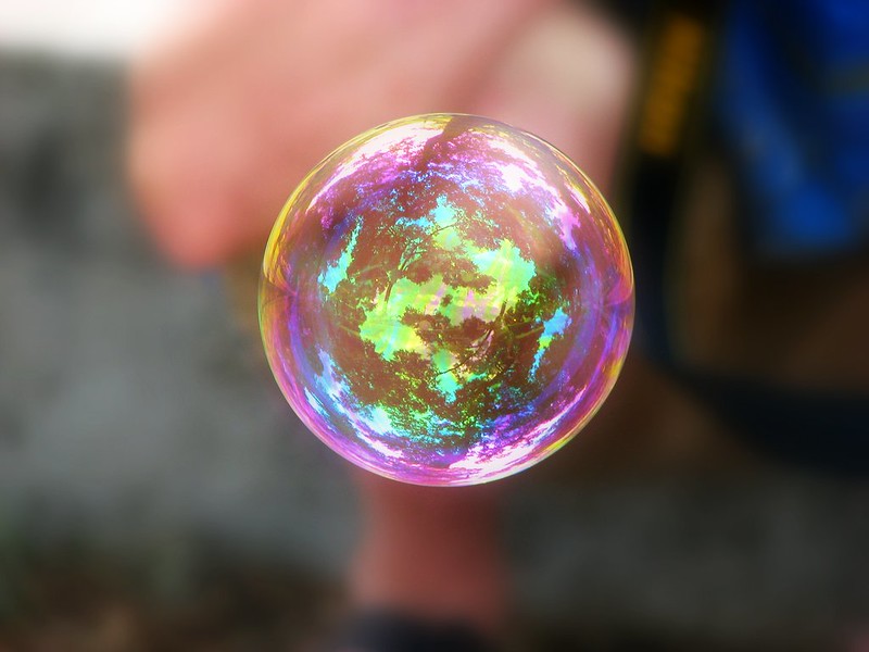 World in a bubble by Sarah Wampler