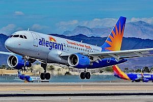 Allegiant Flight Takes Off