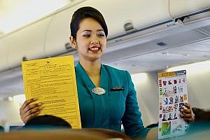 Garuda Indonesia Flight Attendant