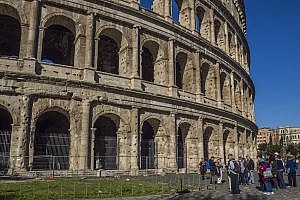 The Colosseum in Rome