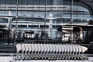 Quiet Airport Terminal Building