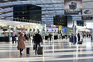 Concourse at Terminal 5, Heathrow Airport
