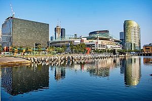 Melbourne in Victoria, Australia