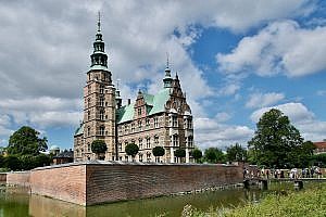 Rosenborg Castle in Copenhagen, Denmark