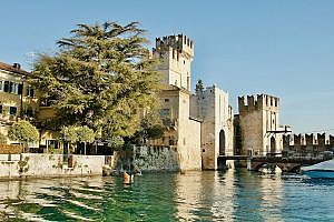 Sirmione on Lake Garda in Italy