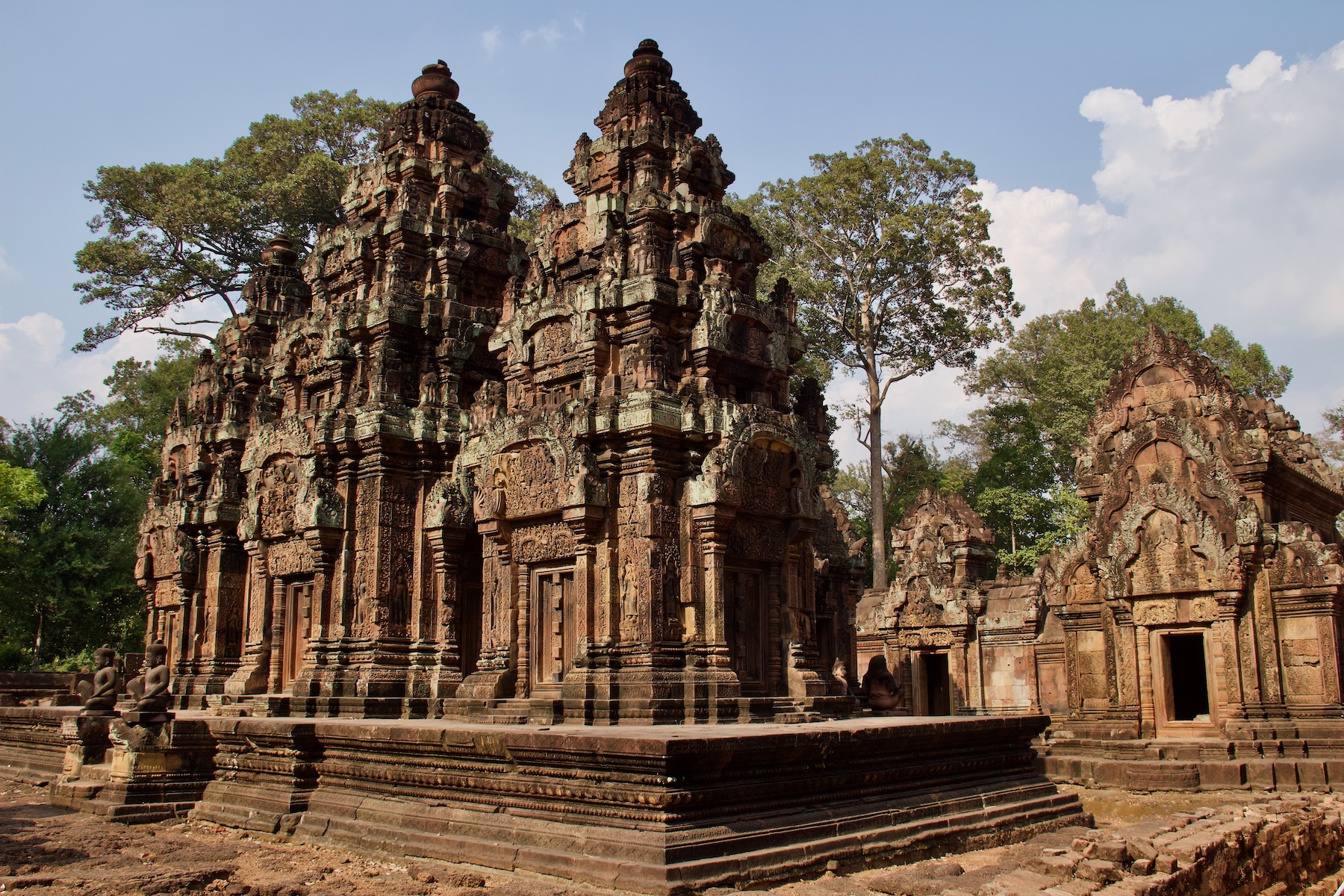 Temple at Angkor Wat in Cambodia