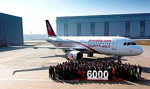 AirArabia 6000th delivery