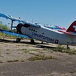 Antonov An-2 at Spilve Airport in Riga, Latvia