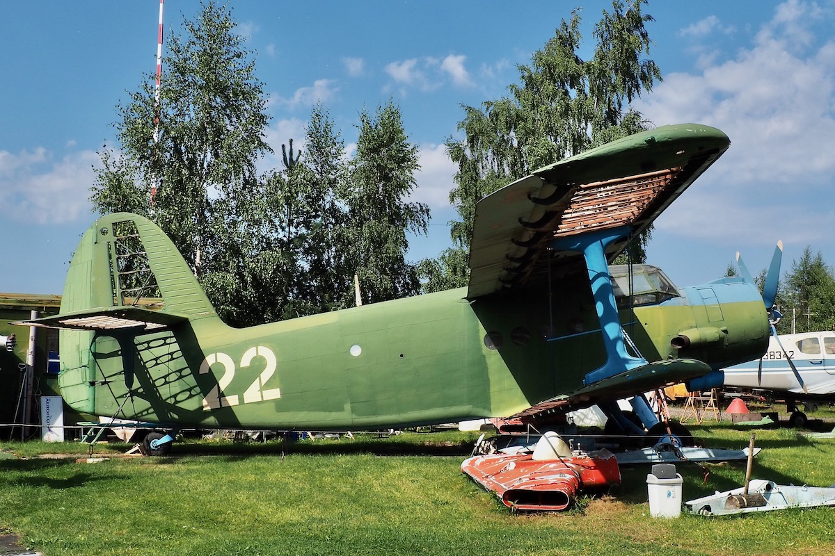 Antonov An-2 at the Aviation Museum in Riga, Latvia