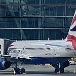 Disembarking BA Flight at Terminal 5, London Heathrow Airport