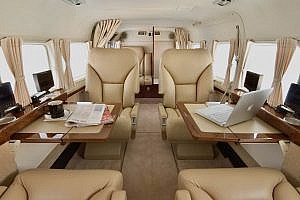 Interior of the Citation Sovereign