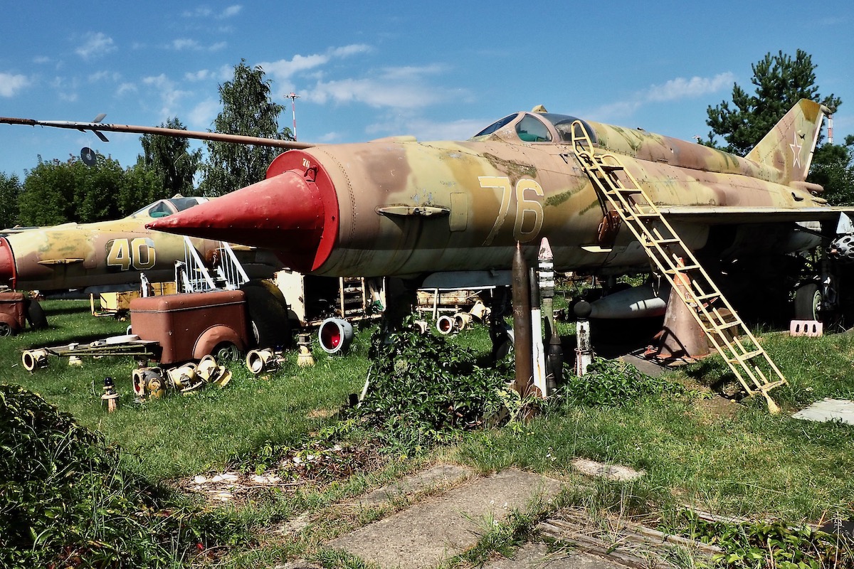 MiG-21SMT Fishbed-K at the Aviation Museum in Riga, Latvia