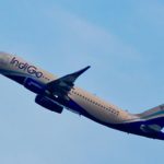 Indigo A320 in Flight