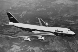 An Early British Airways Boeing 747