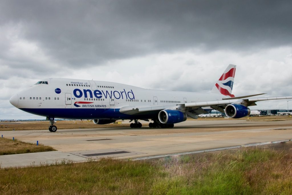British Airways Boeing 747