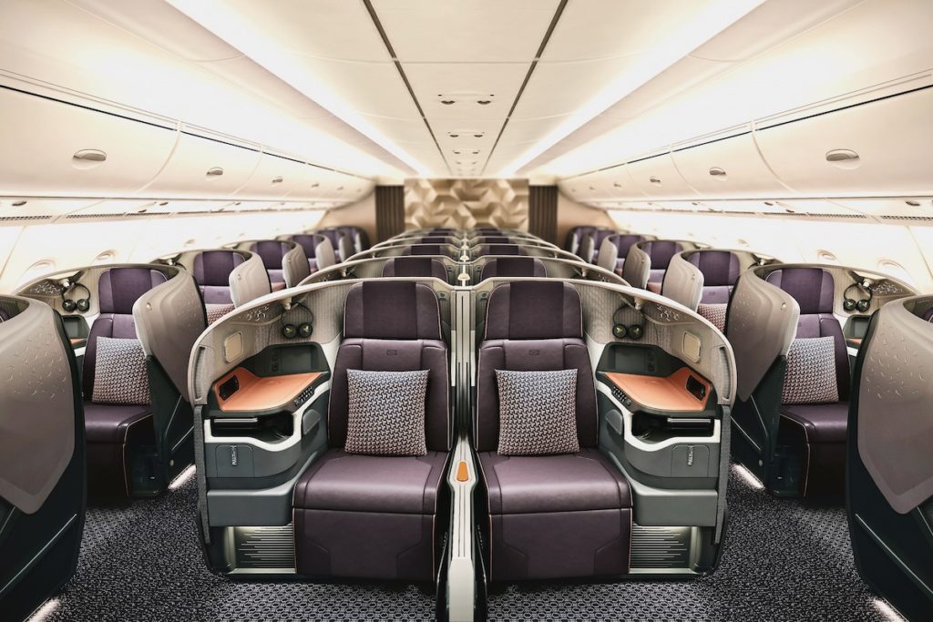 Business Class on SIA Airbus A380