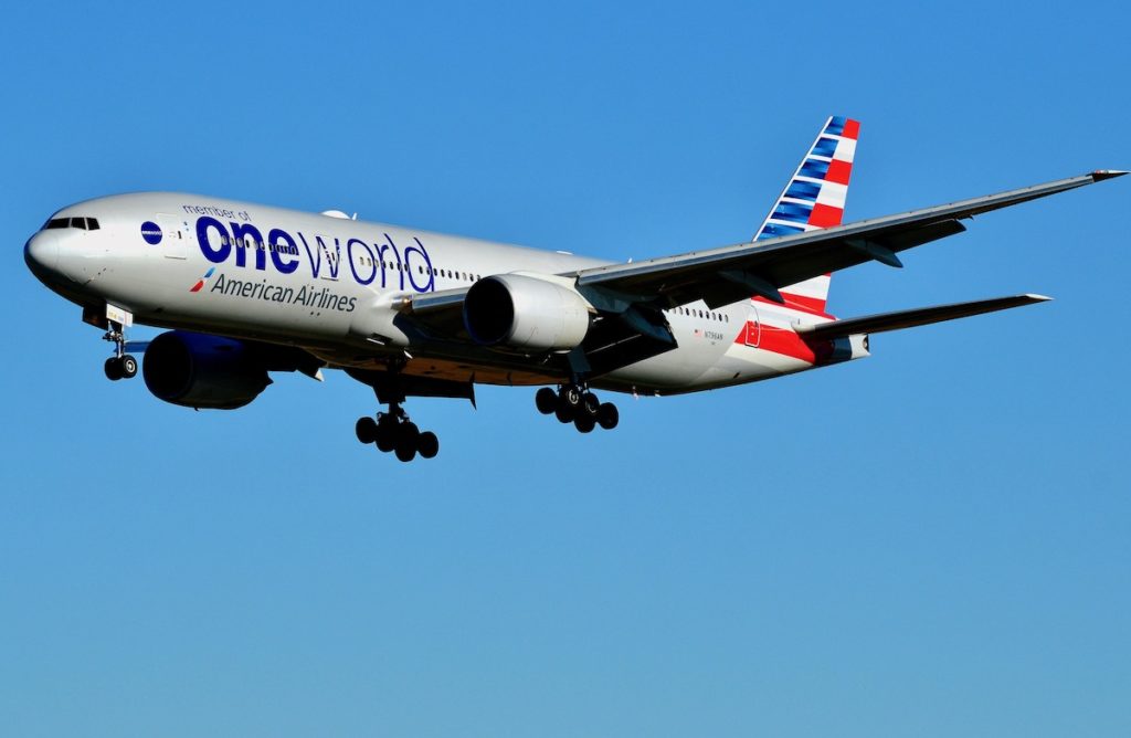 American Airlines Part of the Oneworld Alliance