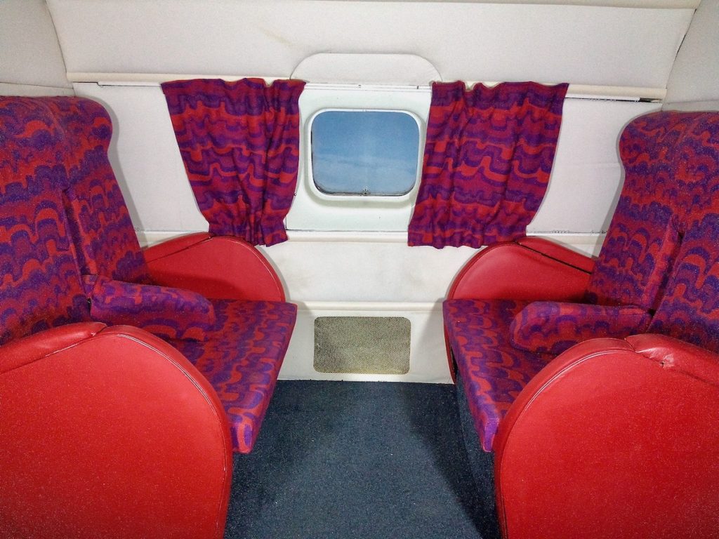 Inside the de Havilland Comet G-ALYY