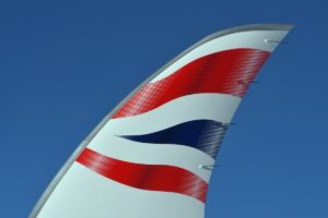 British Airways A350 Wing Tip