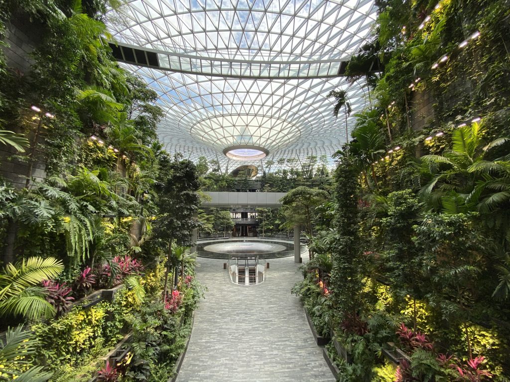 Glamping in Changi Airport