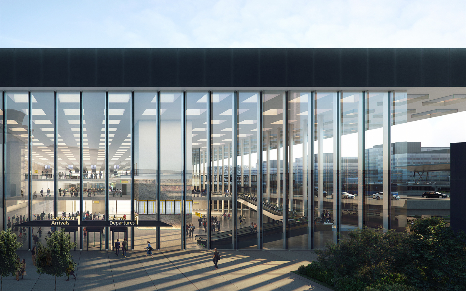 Amsterdam Schiphol airport new terminal due for completion in 2023