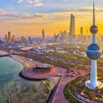 Kuwait city skyline