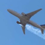 United Airlines 777.
