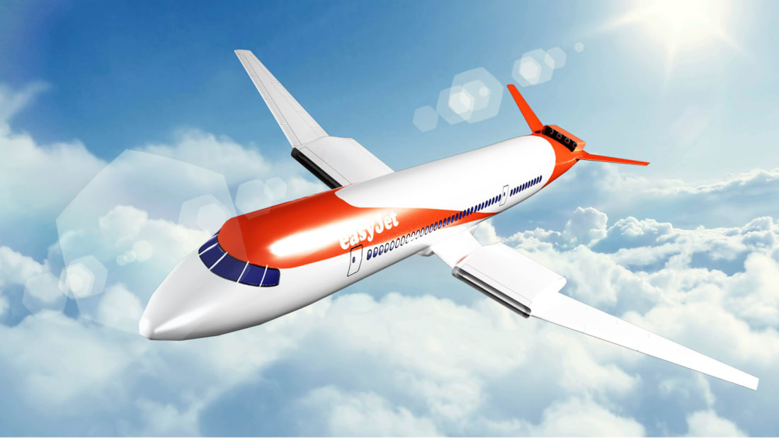 Easyjet and Wright Electric plane