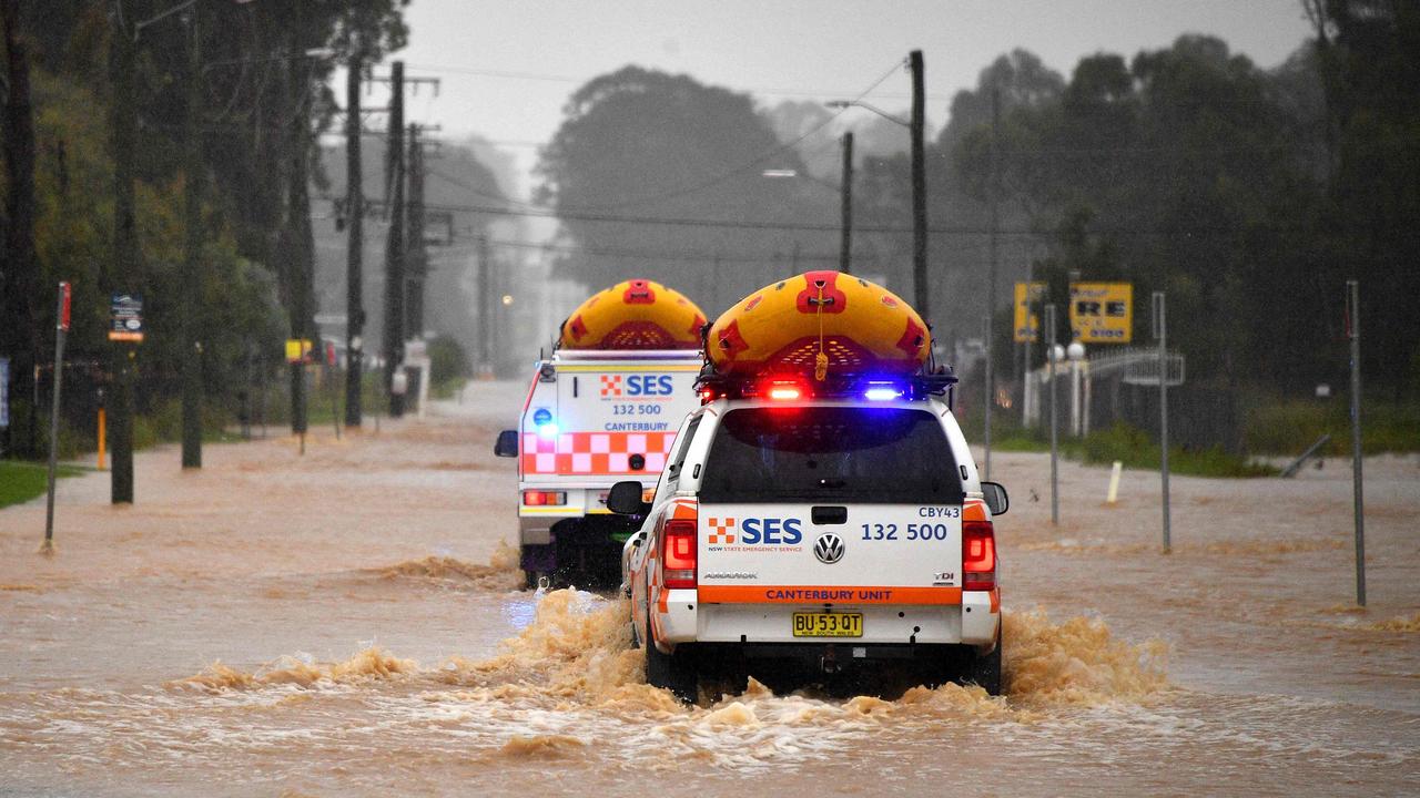Sydney NSW floods 2021 SES