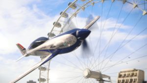 ACCEL With London Eye In The Background. Image By Rolls Royce Plc.