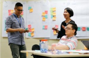 Image of Singapore Airlines' Staff Training Room