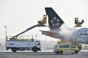 Aircraft de-icing