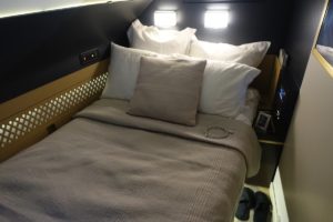 A picture of an Etihad Residence Bed.