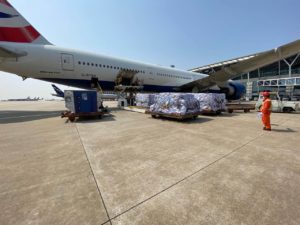 British Airways are amongst many airlines that have increased their cargo flights © British Airways