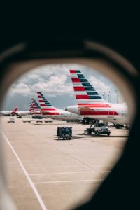 American Airlines planes. Photo by Joshua Hanson