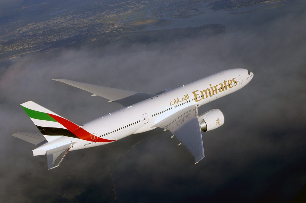 An Emirates plane © Emirates