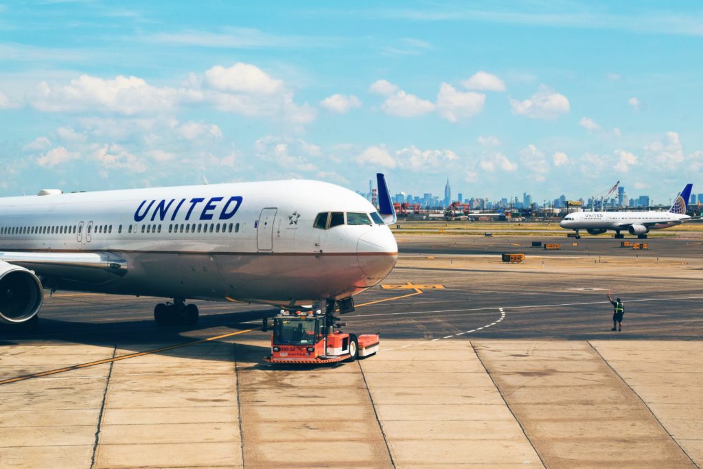 A United 767 at Newark EWR. Photo by Tim Gouw