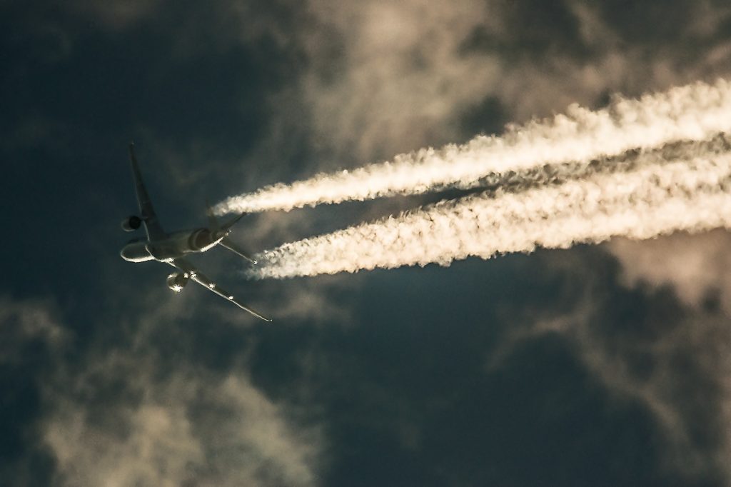 Alitalia B777 cruising