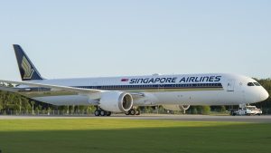 Singapore Airlines Boeing 787 10. Image Supplied By Singapore Airlines.